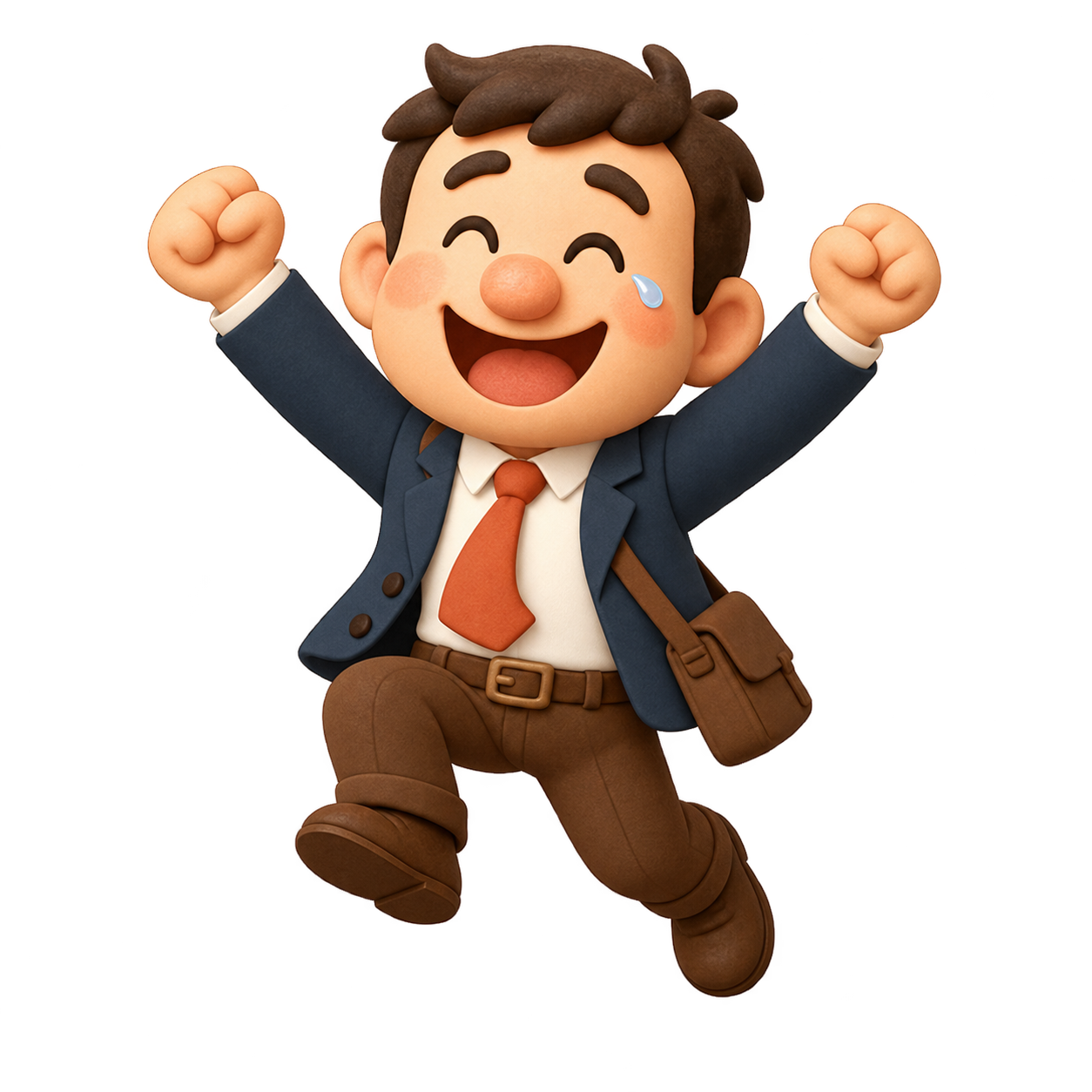 更新方法を理解して指を立てる大吉くん